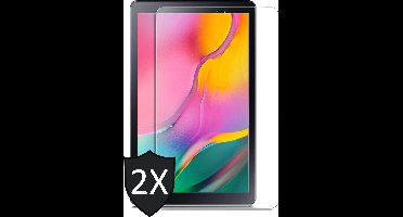 Screenprotector geschikt voor Samsung Tab A 2019 10.1 inch - Screen Protector Glas - 2 Stuks