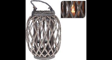 Lantaarn riet 30cm