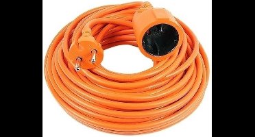 VB Extend - Verlengsnoer PVC - 10M - 2x1QMM - ORANJE