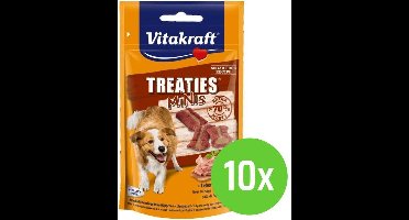 Vitakraft Treaties Minis Leverworst - hondensnack - 48 gram - 10 verpakkingen