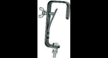 BeamZ C-haak voor lichteffecten - zwart