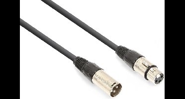 Vonyx XLR audiokabel met XLR (m/v) connectoren - 1,5 meter