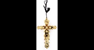 Ketting - Kruis - Plastic - Goud of zilver - Willekeurig geleverd