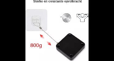 Witte Automatische Deursluiter - WIT - Deurdranger - Zelfsluitend - Deur - Zelfsluitende Deuren - Schuifdeur Dranger - Verdekte Montage