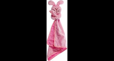 Hondenspeelgoed pluche cuddly konijn - Roze - 40 x 7 x 7 cm