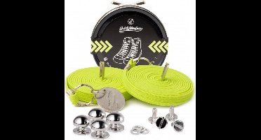 Quickshoelaces - neon geel
