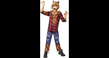 Rubies Werewolf kostuum - Jumpsuit en masker - Maat S