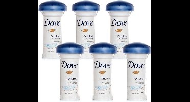 Dove Deo Creme / Mushroom - Original - 6 x 50 ml - Voordeelverpakking