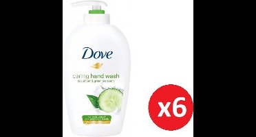DOVE Care Hand Wash Handzeep - Cucumber & Green Tea - 6 X 250 ML