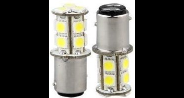 (BAY15D) 1157 - 5050 - 12V - 13 smd - 2 stuks
