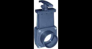 Cepex PVC schuifafsluiter - schuifkraan 63mm