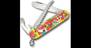 My First Victorinox Junior Zakmes - Parrot Editie - 9 Functies - met Nekkoord en Kleurboek