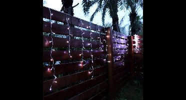 Led gordijn kerst - 5 meter - Koud wit - 200 leds