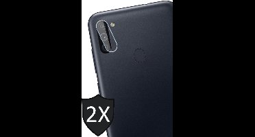 Camera Screenprotector geschikt voor Samsung A11 - 2x Screen Protector Glas