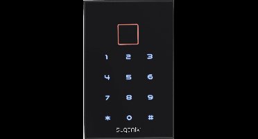 Sygonix SY-3435062 Codeslot Oppervlakmontage 12 V/DC IP66 Met verlicht toetsenbord, Met touchscreen