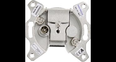 Braun Telecom wandcontactdoos BTV 01-SET met afdekplaat / Ziggo Horizon Box