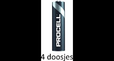 4x Procell Alkaline AAA/LR03 10 pack -
