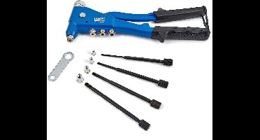 106 Delige Blindklinktangset in Koffer M3 - M6