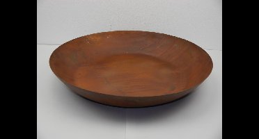 Dienblad - Vintage ijzeren dienblad - Schaal rond  - Plateaus - Rond plateau - Decorative schaal