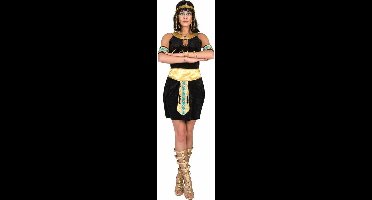 Egyptische Cleopatra jurk zwart