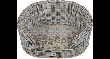 Boony 'Est 1941' rotan basket highback, 75 cm.
