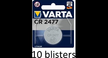 10x Varta CR 2477 Single-use battery Lithium 3 V
