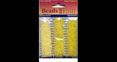 Hobby & Crafting Fun - Kralen - 12146-4604 - yellow