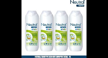 Neutral - Shampoo - Kids - 250ml x 4