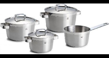 BK Conical Profi pannenset 4-delig - Pannenset inductie - Geschikt voor alle warmtebronnen