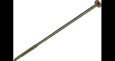 Mack Spaanplaatschroeven TX25/Torx - 180x6 mm geelverzinkt 12 stuks