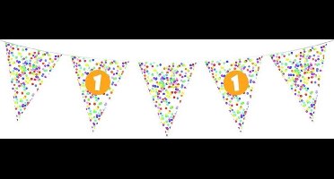 Haza Original Vlaggenlijn Confetti 1 Jaar 10 Meter