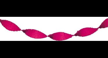 Haza Original Feestslinger Crêpepapier 6 M Donkerroze