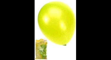 Kwaliteitsballon metallic groen