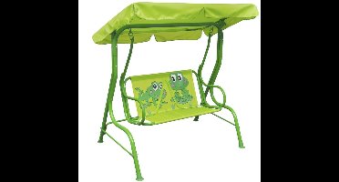 vidaXL - Kinderschommelstoel - groen
