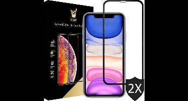 Screenprotector geschikt voor iPhone 11 / XR - 2x FullGuard Screen Protector