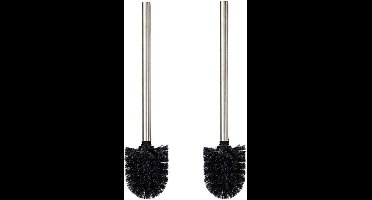 Universele RVS Toiletborstel Set - 2 Stuks | WC-borstel | WC | Toilet | Borstel | Borstels | Toiletborstels
