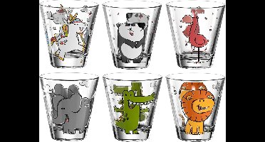 Leonardo BAMBINI Kinderglazen assorti - set/6