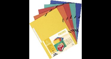 Exacompta Elastomappen - 3 kleppen - 10 stuks