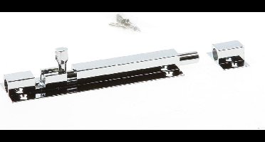 Dulimex Profielgrendel DRG 790B messing verchroomd 25 x 100mm 0411.200.2599