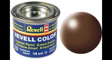 Revell verf voor modelbouw zijdemat bruin kleurnummer 381