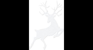 Ginger Ray - Ginger Ray - Decoratie Rudolf Wit (10 stuks)