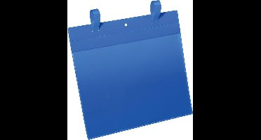 Documententassen met ophanglus, B 297 x H 210 mm (A4 liggend), 50 st., blauw