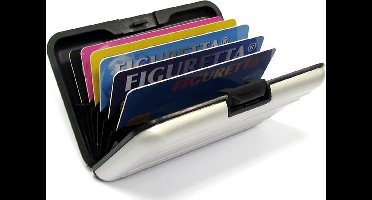 Aluminium Card Holder Zilver
