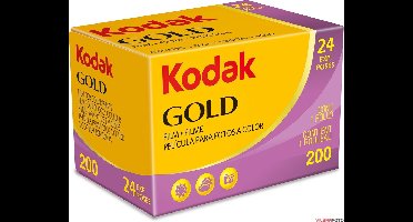 KODAK - Gold Film 35mm - ISO 200 - 2 stuks (24 opnames per rol)