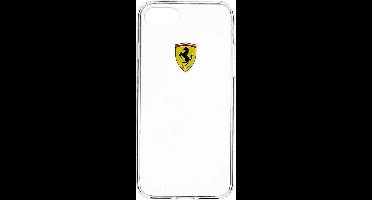 Ferrari Racing Transparant TPU Case hoesje iPhone 7 Plus / iPhone 8 Plus