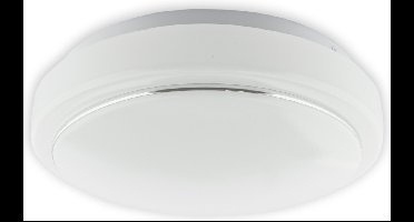 Groenovatie LED Plafondlamp - 12W - Rond - 270x80 mm - Warm Wit - Opbouw