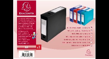 Exacompta 59831E document houder Polypropyleen (PP) Zwart