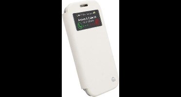 Krusell Malmo Flip Cover View Samsung Galaxy S4 White