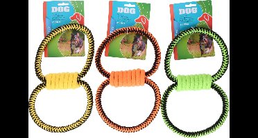 Hondenspeeltje - Hondenspeelgoed - Hondentouw - Speeltouw - Touwring - Touw voor Hond