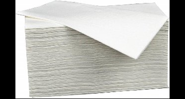 Papieren Handdoekjes - 3200 stuks - 2 laags - 23x25cm